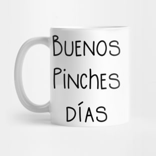 Text Design in Spanish Camisa en Espanol Mug